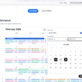 汎用的で使いやすいオープンソースの軽量Reactカレンダーアプリ・「DayFlow」