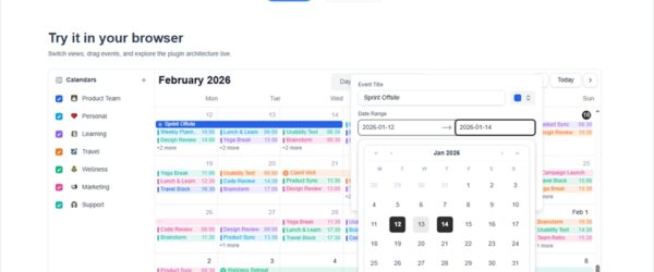 汎用的で使いやすいオープンソースの軽量Reactカレンダーアプリ・「DayFlow」