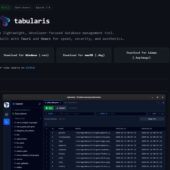 軽量、セキュア、使いやすさを重視したオープンソースのデータベース管理ツール・「tabularis」