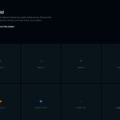 3×3の9マスに遅延効果を加えたシンプルで多彩なCSS+JavaScriptアニメーションインジケーター集・「3 Pixel Grid」