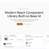 Base UIをベースにHCTカラーシステム等を使ってデザインされたオープンソースのReactコンポーネントライブラリ・「Olyx UI」