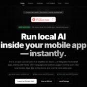 AndroidアプリでローカルAIの実行をサポートするオープンソースのFlutterプラグイン・「1nm」