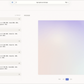 CSSのデバッグやスキルアップに役立つ！ グラデーションや背景など複雑に記述されたCSSを読みやすくし、デバッグ・編集できる無料ツール -bg.layers