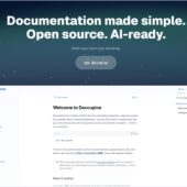 Markdown及びMDXからドキュメントWebサイトを生成できるAIもサポートしたオープンソースのCLI・「Doccupine」