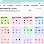 これでSVGアイコンを探すときに困らない！ 無料で商用利用できるライブラリを横断検索できる便利サイト -All SVG Icons