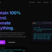 VercelやNetlifyの代替となる、GitHub連携が可能なオープンソースのデプロイオーケストレーションプラットフォーム・「DeployStack」