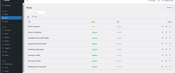 Astroベースで構築されたCloudflare謹製のTypeScript CMS・「EmDash」
