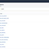 MySQL、PostgreSQL、SQLite等をサポートしたオープンソースのPHP製DB管理ツール・「PHP DB Admin」