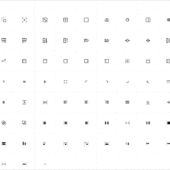 職人技が光る美しいアイコン素材！ CSSの各プロパティや値をデザインしてアイコン化 -Cascade Icons
