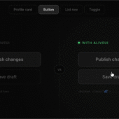 HTMLはそのままで、classを加えるだけですべてが魅力的に変わるモーションファーストのCSSフレームワーク -AliveUI