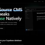 Supabase/PostgreSQLデータベースをそのまま利用できるWordPressライクなオープンソースCMS・「BaseBuddy」
