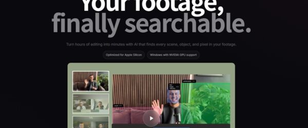 任意の動画内のシーン等を分析してテキストで検索可能にするOSS・「Edit Mind」