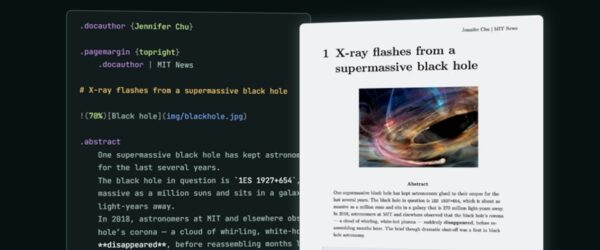 学術論文やナレッジベース、プレゼンスライドなども作成出来る、汎用性を追求したオープンソースのMarkdownベース組版システム・「Quarkdown」