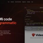 JSONやTypeScriptでテキストや画像にエフェクトを加えた動画を生成できるオープンソースの動画制作ツール・「VideoFlow」