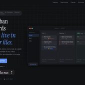 無料で使える軽量なTauri + React製のデスクトップ向けMarkdownネイティブなカンバンボード管理ツール・「KamKan」