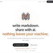 AIと共有するためのノート作成に特化したmacOS向けMarkdownエディタ・「marka.md」