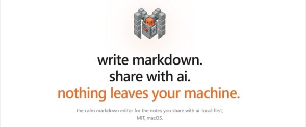 AIと共有するためのノート作成に特化したmacOS向けMarkdownエディタ・「marka.md」