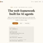 Web Componentsを中心に設計されたAIファーストなフルスタックWebフレームワーク・「webjs」