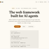 Web Componentsを中心に設計されたAIファーストなフルスタックWebフレームワーク・「webjs」