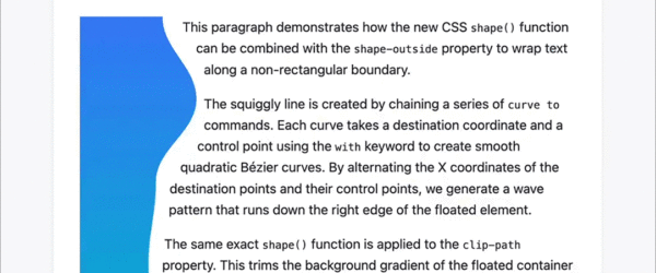 CSSの新機能が便利！ FlexboxやGridに罫線を実装したり、UIのシェイプなど、Chrome 149で新しく追加されたCSSの機能