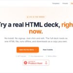 AIでプレゼン資料を生成、HTMLファイルとしてブラウザで編集可能なオープンソースのプレゼンビルダー・「FluidDocs Deck Builder」