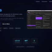 Markdownベースのローカルファーストのナレッジ管理アプリ・「Jylos」