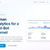 実際の人間のアクセスと自動化されたアクセスのWebサイト訪問を区別するオープンソースのプライバシーファーストな分析ツールキット・「Signals」
