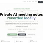プライバシーファーストに設計されているオープンソースのAI会議ノート・「AutoDoc」