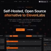 ElevenLabs代替として開発されたオープンソースのマルチAIモデル対応TTSエンジン・「Voice Studio」