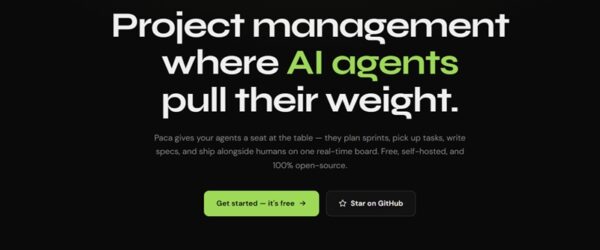 AIエージェントがチームの一員としてプロジェクトに貢献するオープンソースのタスク管理アプリ・「Paca」