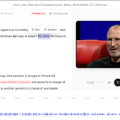 トランスクリプトベースで動画編集が可能なオープンソースのDescript代替アプリ・「Rescript」