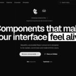 shadcn/ui同様にコピペで導入できるオープンソースのReactコンポーネントのコレクション・「Spark UI」