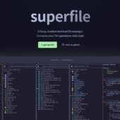 高速で見やすく効率的に作業できるオープンソースのターミナルファイルマネージャー・「superfile」