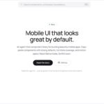 AIエージェントファーストに設計されたオープンソースのモバイル向けUIライブラリ・「Arlo UI」