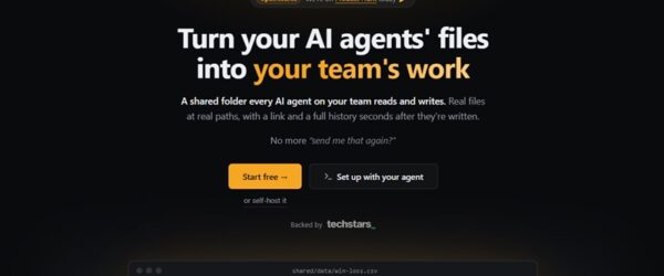 チームのAIエージェント同士やチーム間で任意のファイルを共有するためのオープンソースの共有フォルダシステム・「BearDrive」