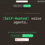 VapiやRetellの代替として開発されたオープンソースのセルフホスト音声AIエージェントプラットフォーム・「Dograh」