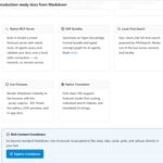 AIアシスタント付きのドキュメントサイトを構築できるオープンソースのドキュメントエンジン・「docmd」