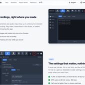 シンプル、軽量で使い勝手も良いオープンソースのRust製スクリーンレコーダー・「openclip」