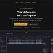 AIも使えるオープンソースの開発者向けデータベースマネージャーおよびSQLクライアント・「Woodbox」