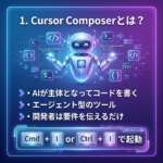 先日Cursor Composer 1.5が登場しました。そもそもCursor Composerがどういう機能なのか？