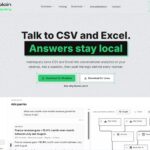 任意のCSVやExcelのデータをAIとのの対話形式に変換し、分析結果として提供するOSS・「nolainquery」