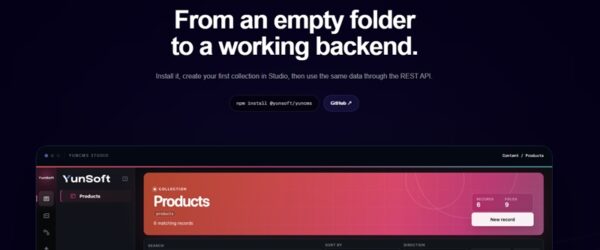 拡張機能、AI、MCPを備えたオープンソースのセルフホスト型CMS・「YunCMS」