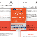 ここ1,2年で大きく変わった! デザインのワークフローにAIを活用したやり方がよく分かる解説書 -AIを味方にする デザインワークフロー実践ガイド