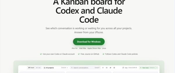 CodexおよびClaude Codeの為に開発されたオープンソースのAIエージェント向けカンバンボード・「GeckIt」