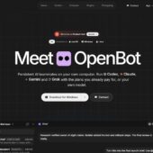 Grok Bot等の代替として開発されたマシンに常駐して作業するAIエージェント専用ワークスペース・「OpenBot」