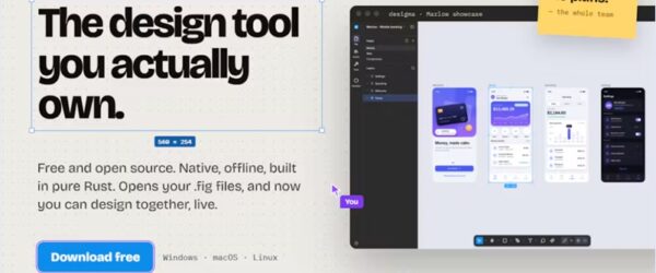 Rustで書かれたオープンソースのFigma代替デザインツール・「desigma」